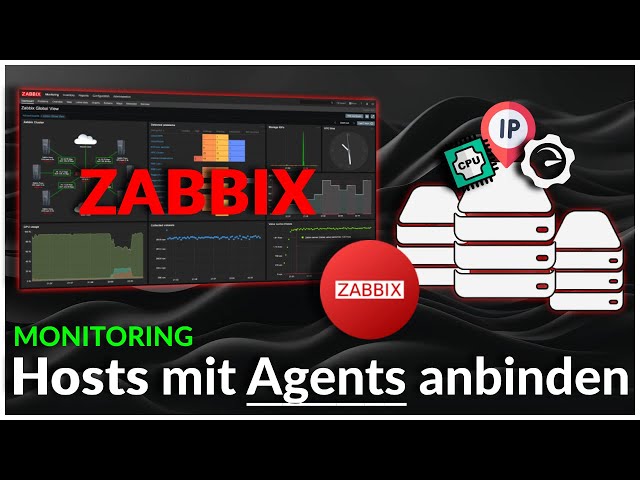 🚀 Adding Zabbix Hosts and Monitoring with Agents 🔥 | Real-time Monitoring