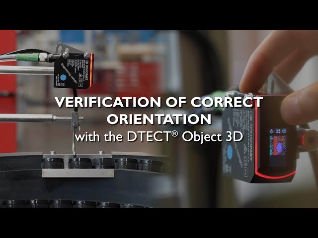 DTECT® Object 3D - Verification of correct orientation
