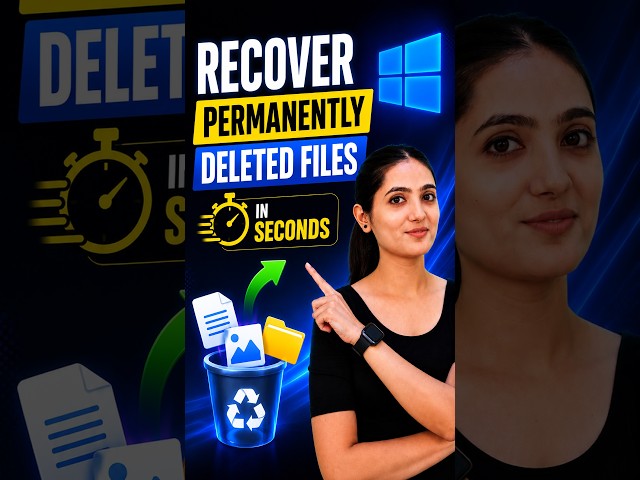 How to Recover Permanently Deleted Files on Windows - Advanced Disk Recovery #deletedfilerecovery