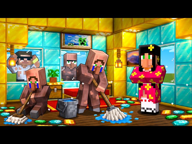 Mennu Become Richest Villager in Minecraft..