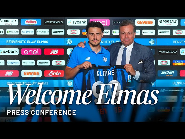 Eljif Elmas's introductory press conference