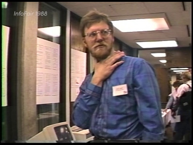 InfoFair 1988 - Demonstrations & Exhibits Highlights
