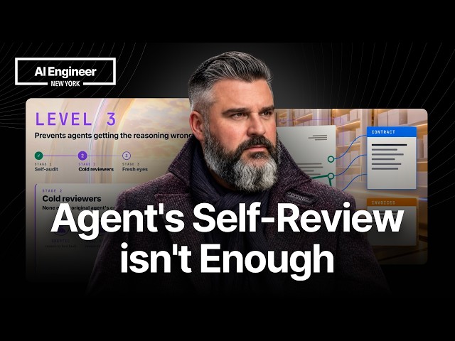 I Believe Everything My Agents Tell Me: Three Levels of Review — Corey Gallon, Rexmore
