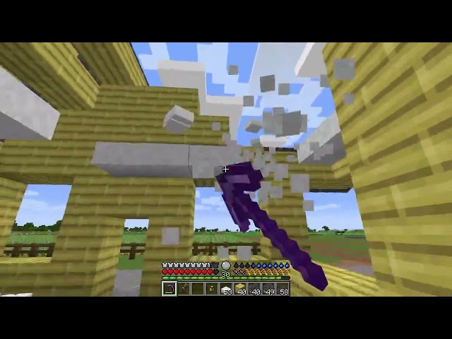 Just building a NEW HOUSE for the farmer to live in