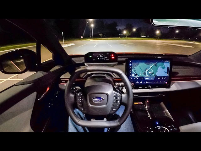2026 Subaru Uncharted GT - POV Night Drive (Binaural Audio)