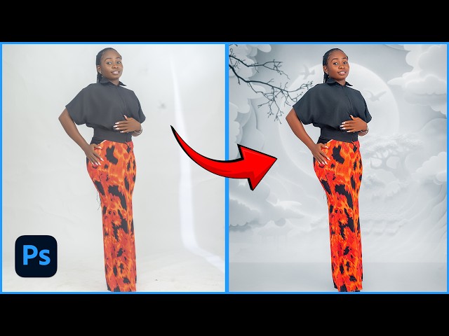 How to Clean and Add a Realistic Background Overlay in Photoshop