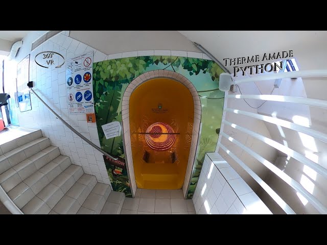 Therme Amade Python (Bowl Slide) 360° VR POV Onride