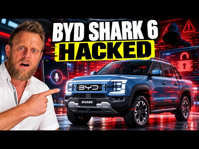 A Hacker Took Over a BYD Shark 6 on TV, Then Stole a Bank Password Through Siri