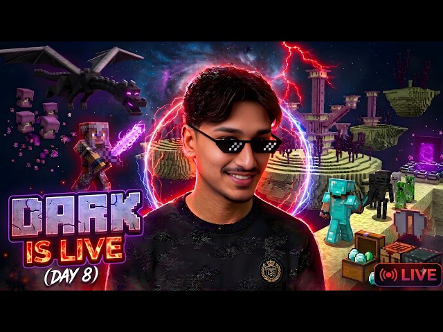 Day-8 of Minecraft live Survival with viewers