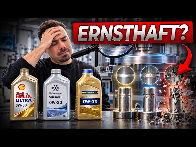 This oil test settles every question about viscosity…