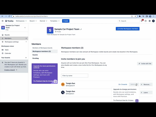 Trello Guide for Team Members: Navigating Workspaces