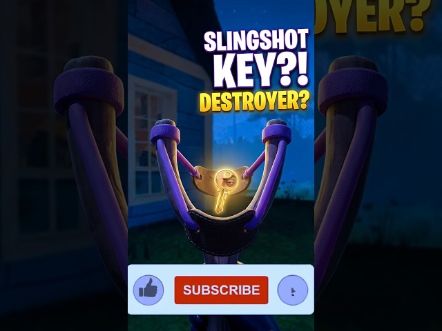 Destroying My Neighbor with the Slingshot & Toy Rifle! 🔥 #shorts #secretneighbor