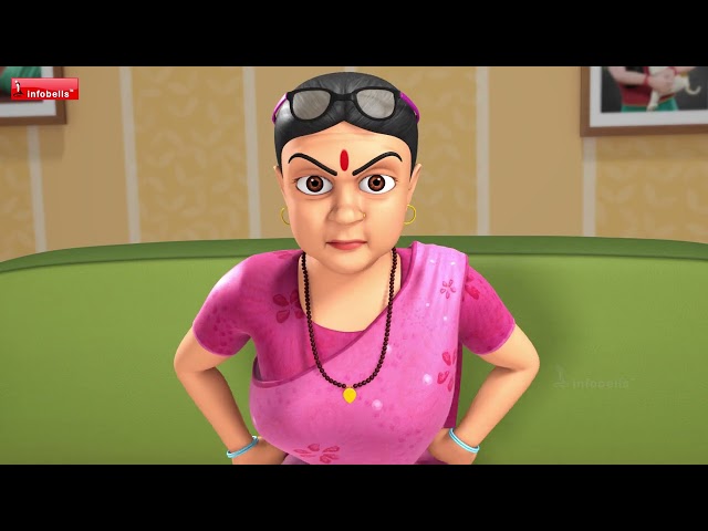 A Day at Grandma & Grandpa’s House - Kanmani & Chitti School Holidays | Kids Videos | Infobells
