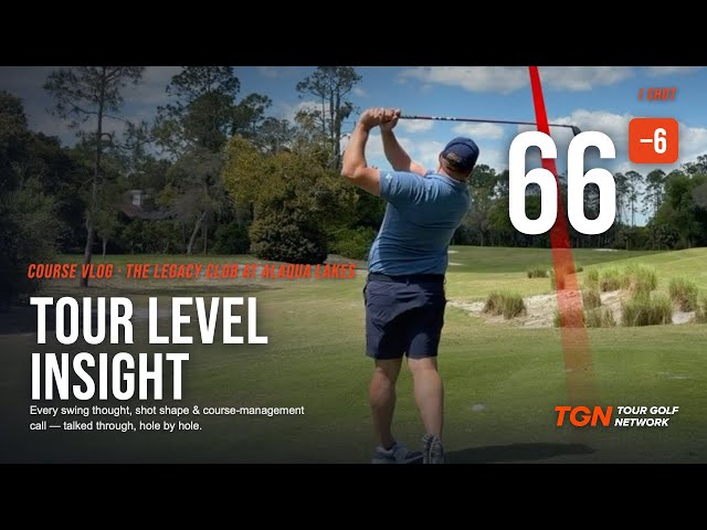 I Shot 66 (-6) While Explaining EVERY Shot…