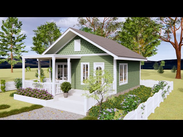 7x6m (23 X 19ft) Beautiful Small House - Perfect For Idea Design Tiny House