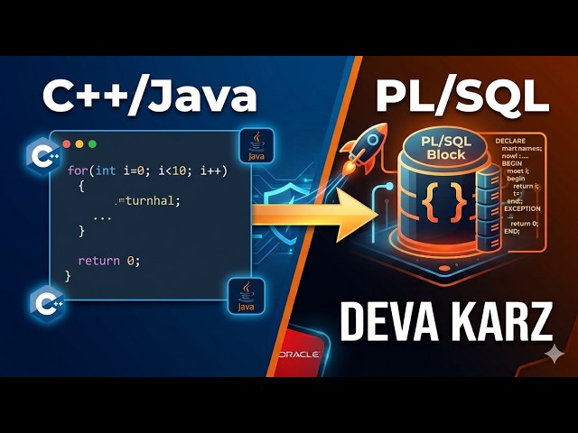 Master PL/SQL by Converting C++ & Java Code! 🚀