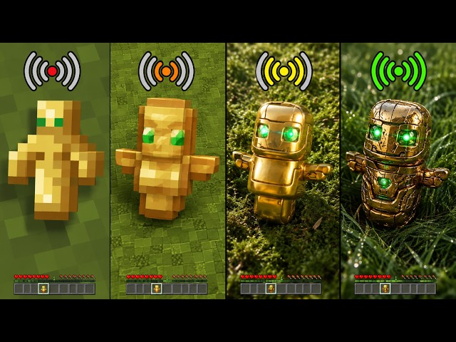 Minecraft All Totem of undying Experiments with different Wi-Fi - compilation