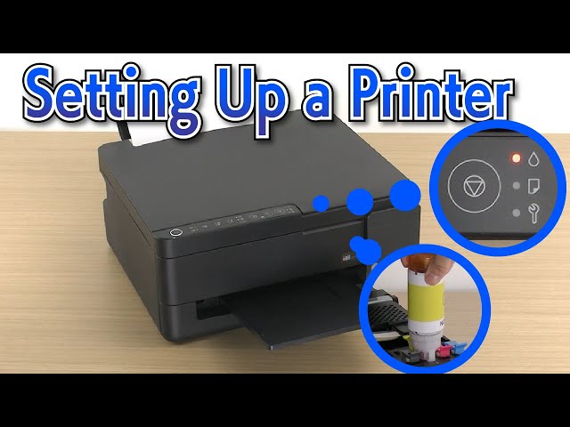 ET-2910/L3350 - Setting Up a Printer
