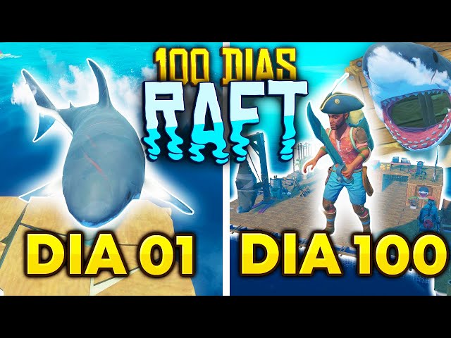 SOBREVIVI 100 DIAS ZERANDO RAFT - O FILME COMPLETO