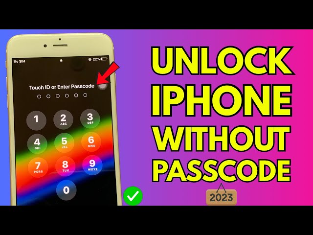 How to Unlock iPhone 4/5/67/8/X Series Without Computer If Forgot Passcode | Step by step Guide