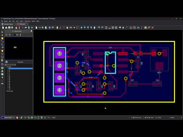 Proteus Tutorial : Getting Started with Proteus PCB Design (Version 9.2)