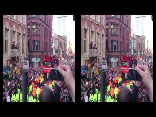 Man united 2013 champions parade