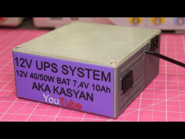 DIY UPS for a Router | Build a Backup Power Supply