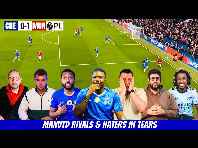 CHELSEA 0-1 MANUNITED | RIVALS & HATERS MELTDOWN😭