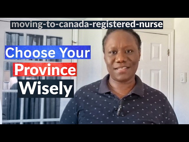 Moving to Canada as a Registered Nurse? WATCH THIS FIRST