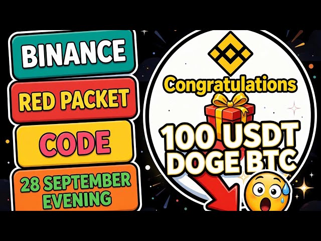 Binance Red Packet Code Today  USDT BTC  28 September
