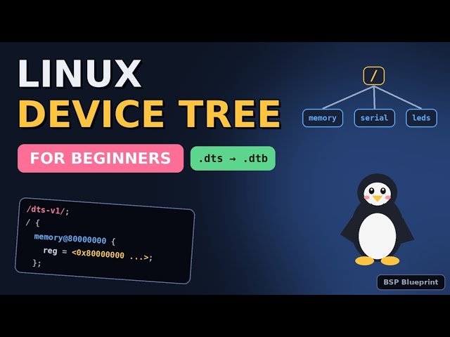 Linux Device Tree for Beginners | Write & Compile Your First .dts File (Step by Step)