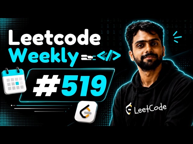 🔵 LeetCode Weekly Contest 519 and Biweekly Contest 191 | Solution Discussion | Tamil