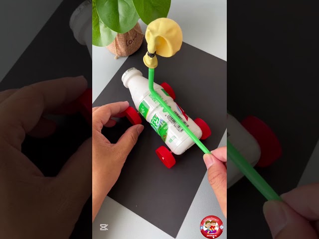 DIY Mini Truck from Recycled Bottle | Creative Recycling Craft | KidiesTime7 | kids fun & learning