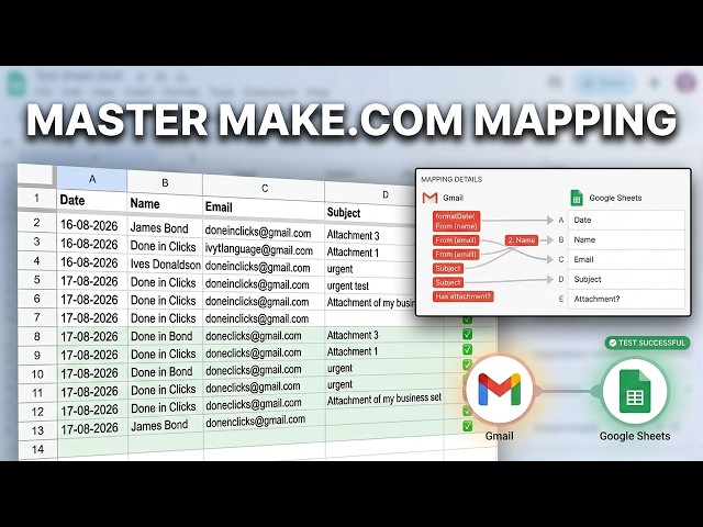 How to set up Make.com Data Mapping: The Complete Beginner’s Guide (2026)