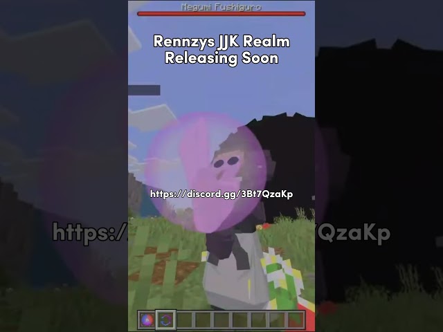Jujutsu Kaisen Minecraft Realm #shorts