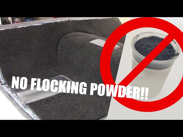 NO FLOCKING POWDER NEEDED!!! - How to Make Realistic Carpets for Scale Models - #restore #scalemodel