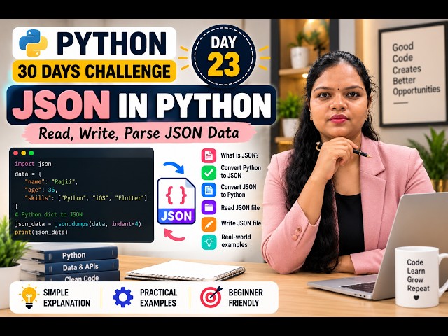 JSON in Python Explained | Day 23