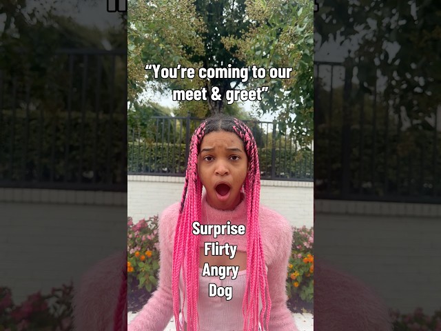 SHE BARKED!?😳 (WE’RE HAVING A MEET & GREET!🎉)