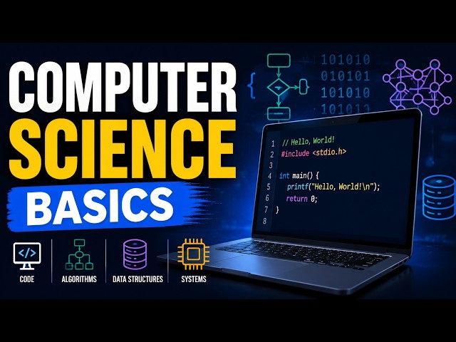 Computer Science Basics - What You Need to Know (13 Minutes)