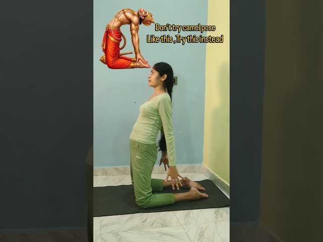 Perfect Camel Pose 🧘‍♀️ | Ustrasana Step by Step #CamelPose #Ustrasana #YogaForFlexibility