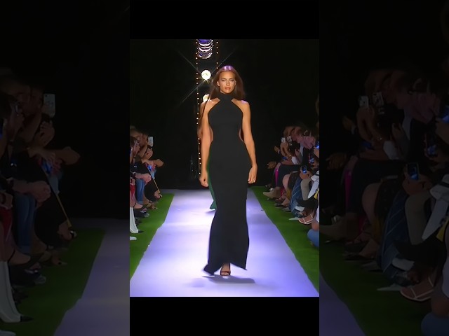 When Irina Walks, The Runway Becomes Her Territory 👑 | Irina Shayk Walk for Brandon Maxwell