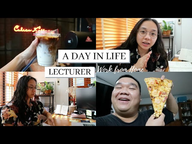 A Day in Life of a New Lecturer Working From Home หนึ่งวันกับอาจารย์ใหม่ ทำงานที่บ้าน | Warm Inna