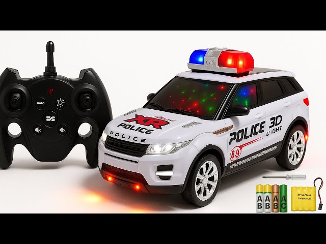ASMR RC Unboxing & Test | Police Car 3D Lights, Dump Truck, Racing Stunt, Bus & More!