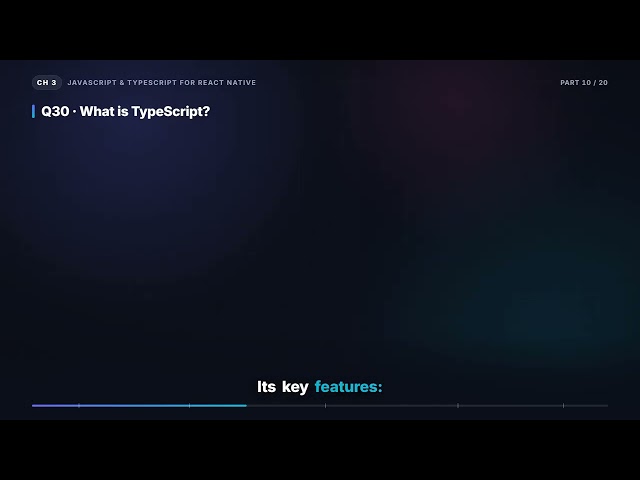 Parallel Async, TypeScript, tsconfig & Type Inference | React Native Interview (3.10)