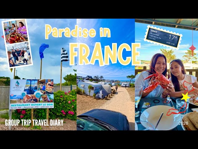 Escaping the Summer Heat in Paris🇫🇷and finding Paradise in the countryside / Best Campsite!