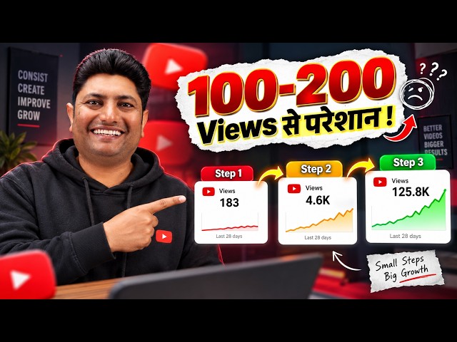 How to Increase YouTube Views When Your Videos Are Stuck at 100-200 Views