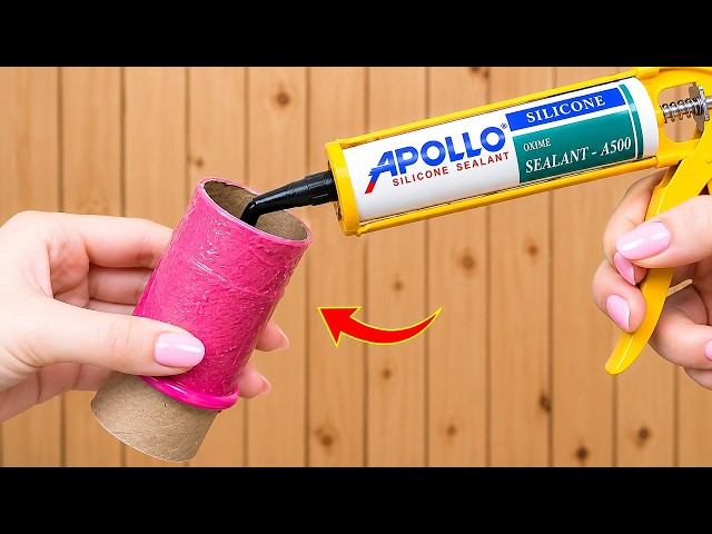 Inject Silicone into a Toilet Paper Roll! You'll Be Are Surprisingly Valuable!!