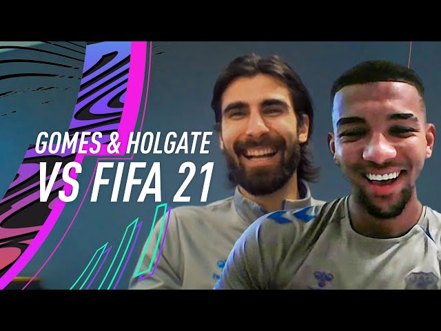 Who is the STRONGEST player at Everton? | FIFA 21 vs Andre Gomes and Mason Holgate