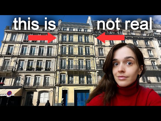 Paris is Full of Fake Buildings, Here is Why