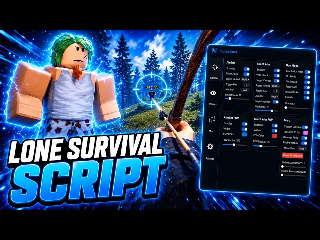[FREE] Lone Survival Script | Keyless | Silent Aim | OP